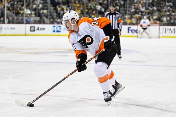 Reports: Flyers sign F Tippett to 8-year extension