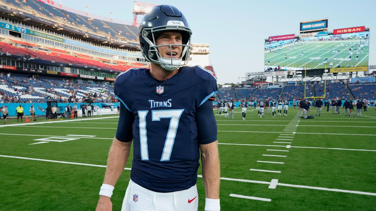 Ryan Tannehill: Tennessee Titans quarterback in photos