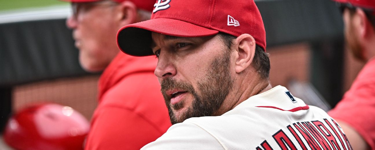 Cardinals' Adam Wainwright to IL, likely out 'several weeks' - ESPN