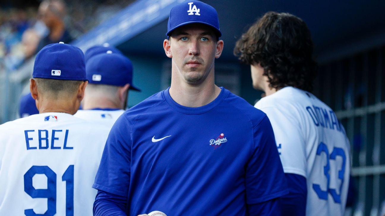 Walker Buehler - Didn't come out of rehab start well enough to return - ESPN