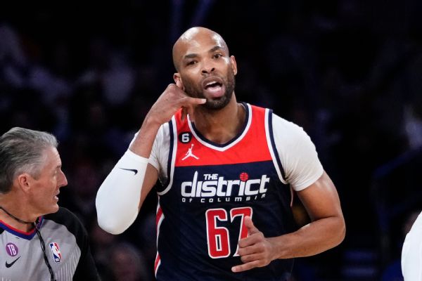 Wizards re-sign veteran F Gibson to 1-year deal
