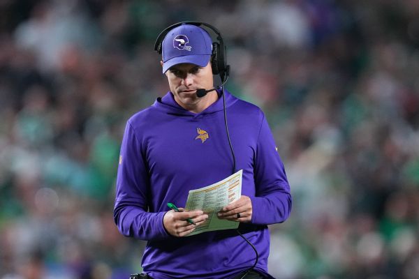 Vikes coach threatens benchings over TO issues