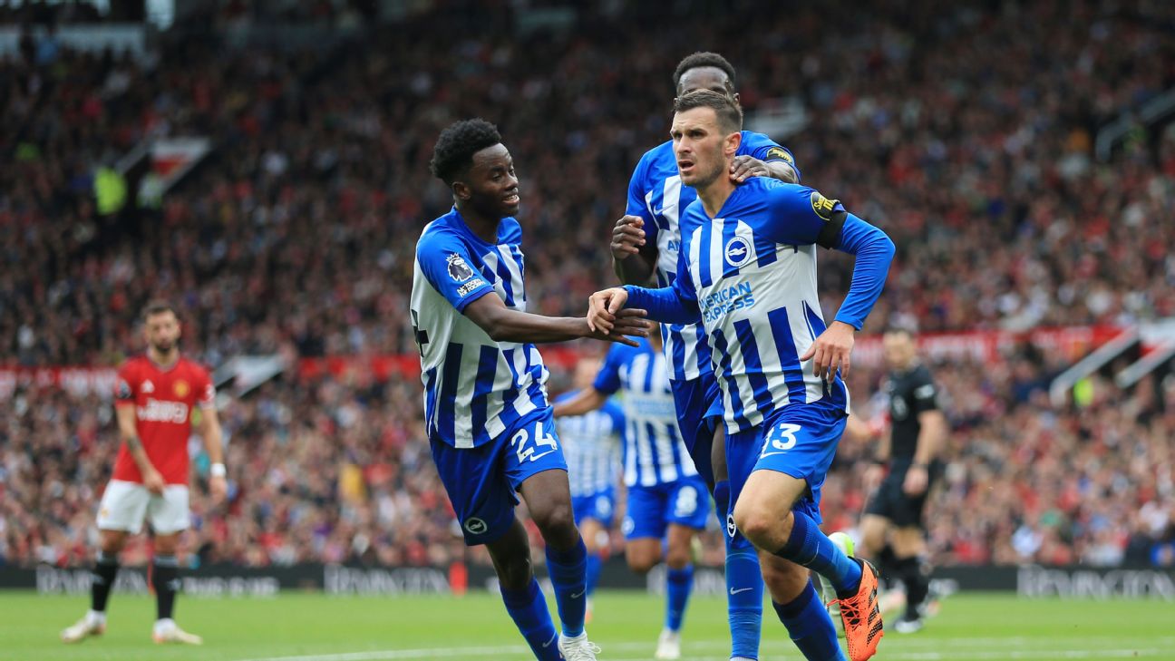 Man Utd woes continue with defeat to Brighton