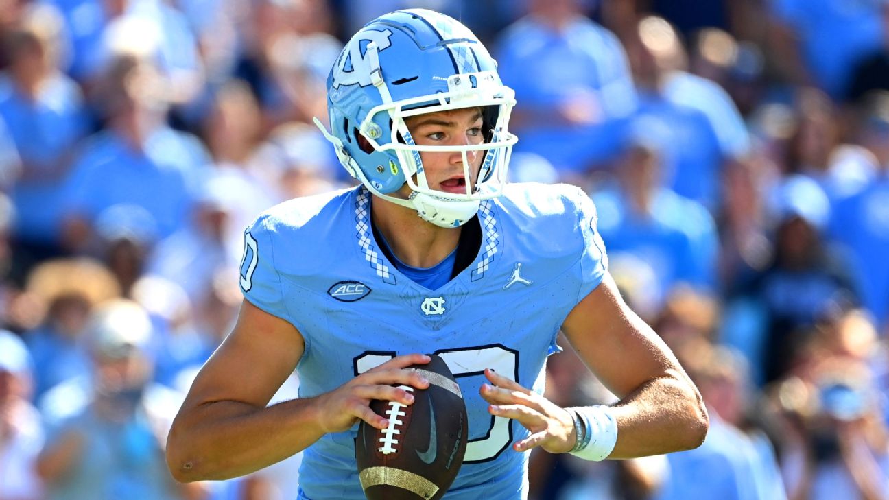 UNC QB Drake Maye declares for 2024 NFL Draft, opts out of bowl game