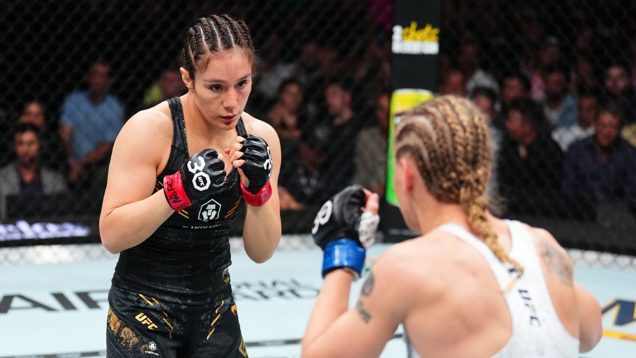 Noche UFC Alexa Grasso retains title in split decision draw over Valentina Shevchenko