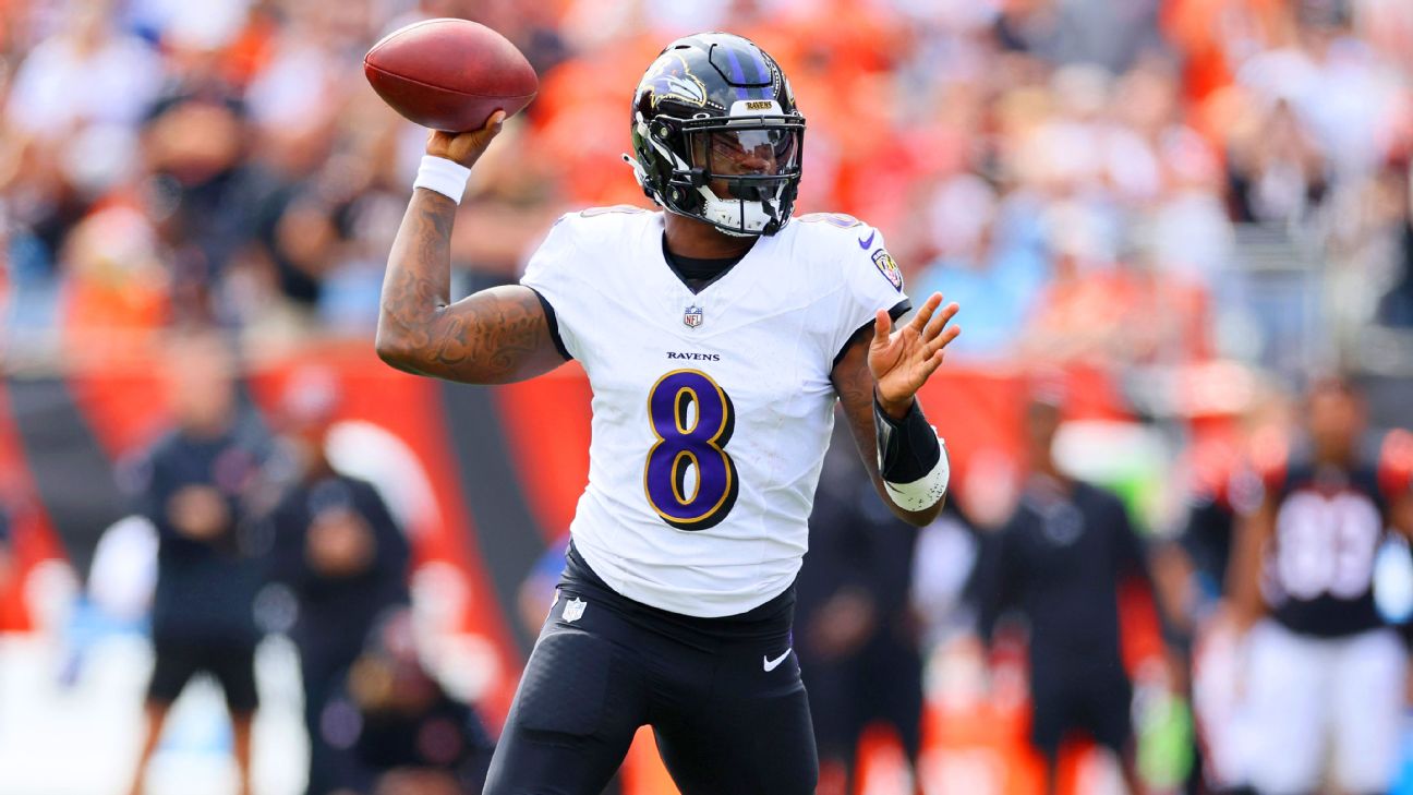 Lamar Jackson's accuracy has taken the Ravens QB to another level - ESPN -  Baltimore Ravens Blog- ESPN