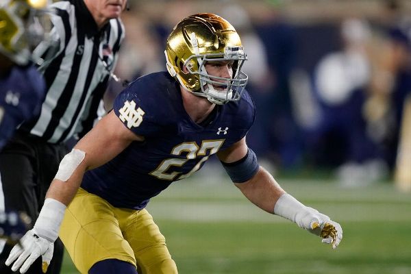 Notre Dame to regain 3 starters vs. Ohio State