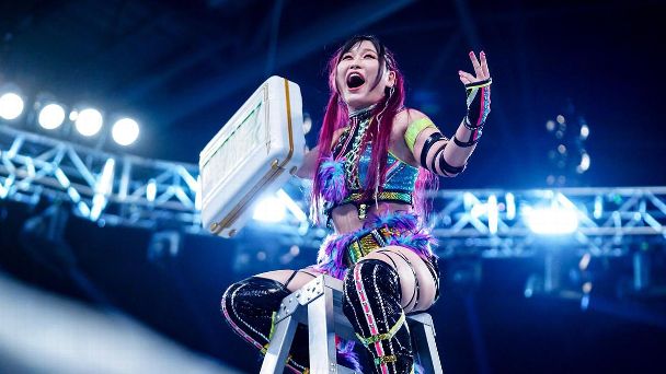 Iyo Sky won the 2023 Money in the Bank ladder match, then cashed in to win the WWE women's championship at SummerSlam. — Article image accompanying 2026 WWE Money in the Bank: Where to watch, match card on WagerUp Sports News.