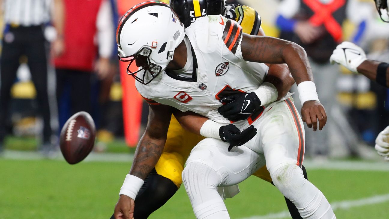 Deshaun Watson struggles in loss to Steelers; Browns need more