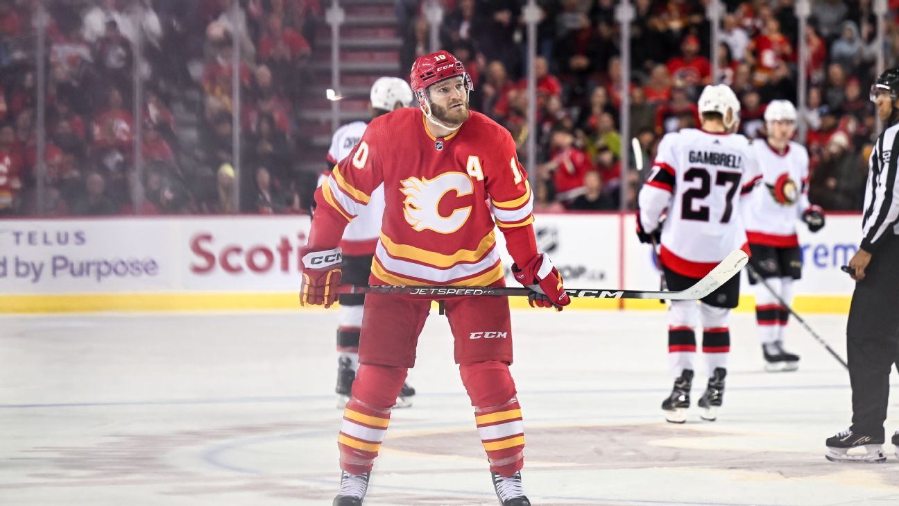 Jonathan Huberdeau - Calgary Flames Center - ESPN