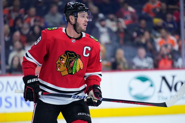 With no Toews, Blackhawks withhold captain title