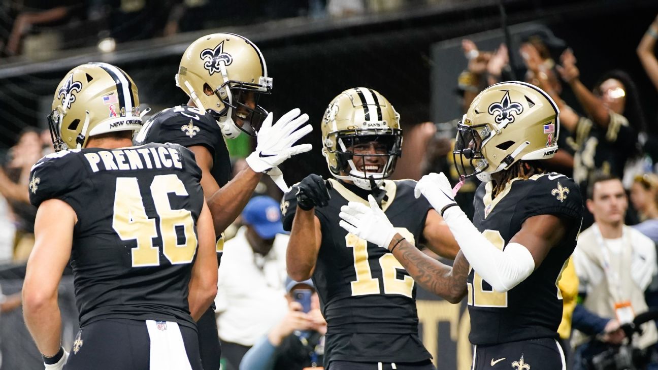 New Orleans Saints move to 2-0 as they nip the Carolina Panthers, 20-17