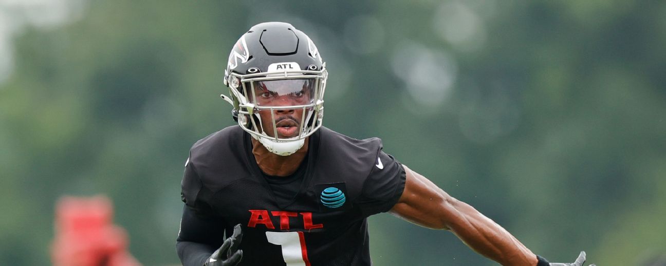 Falcons cornerback Jeff Okudah carted off practice field with