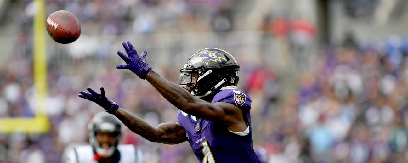 Baltimore Ravens Receiver Zay Flowers: Fantasy Football 'Sleeper