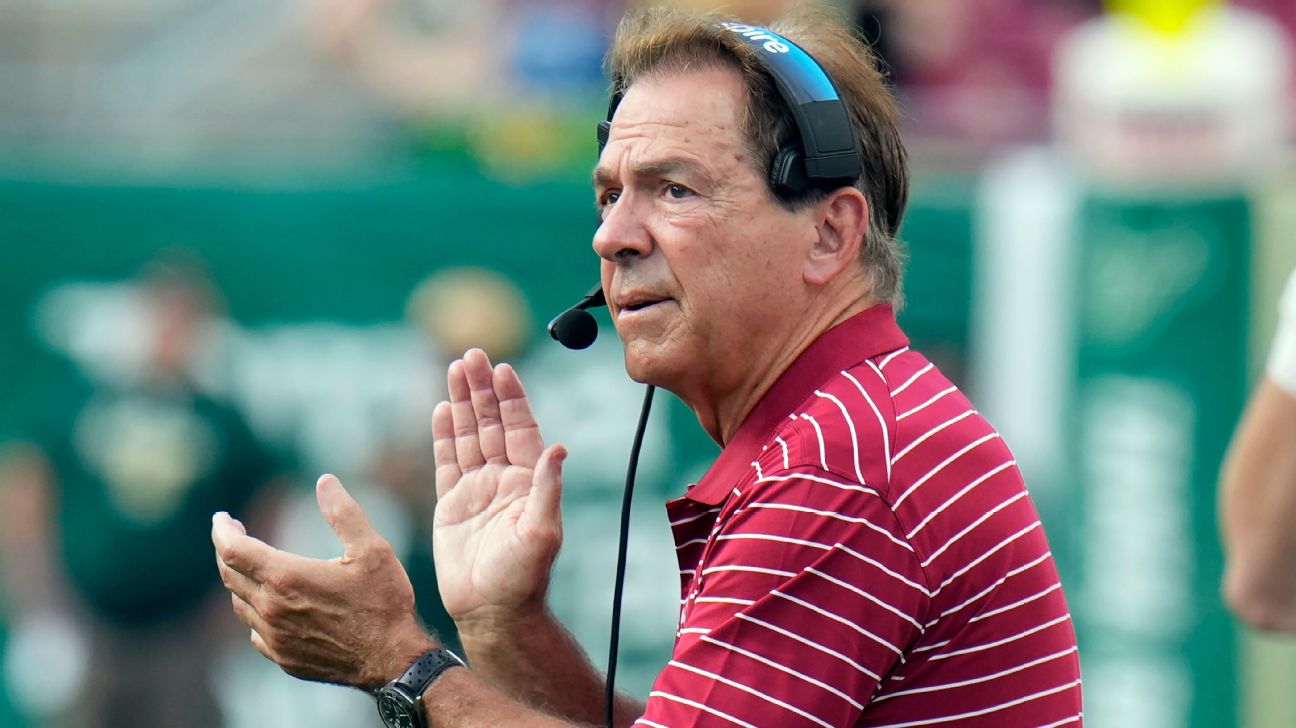 ‘Test of your humility’: Saban challenges self, Tide