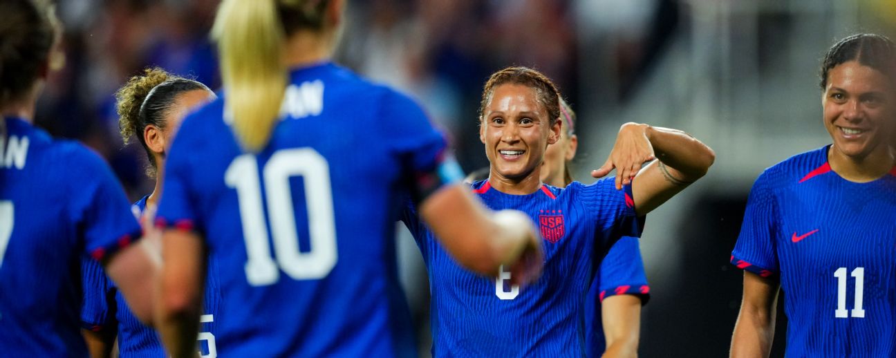 Follow live: Ertz plays final USWNT game