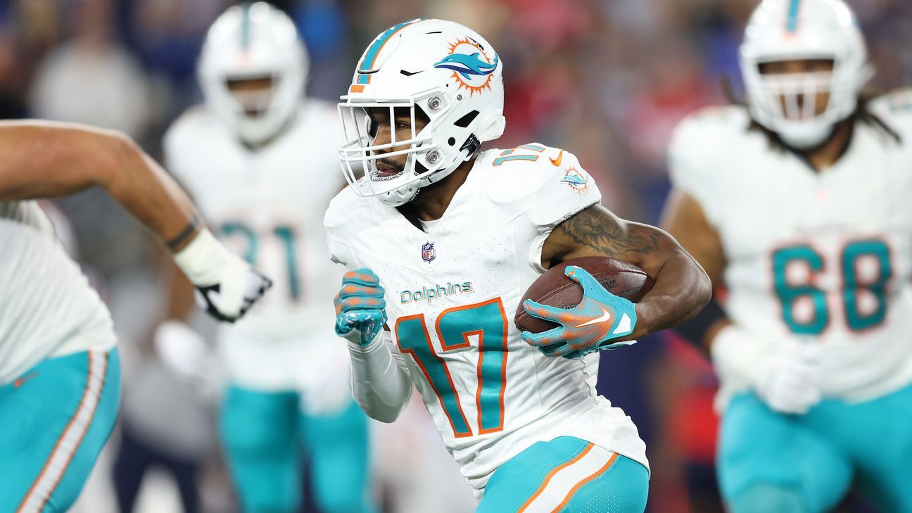 Dolphins vs. Bills inactive players for Week 4: Jaelan Phillips