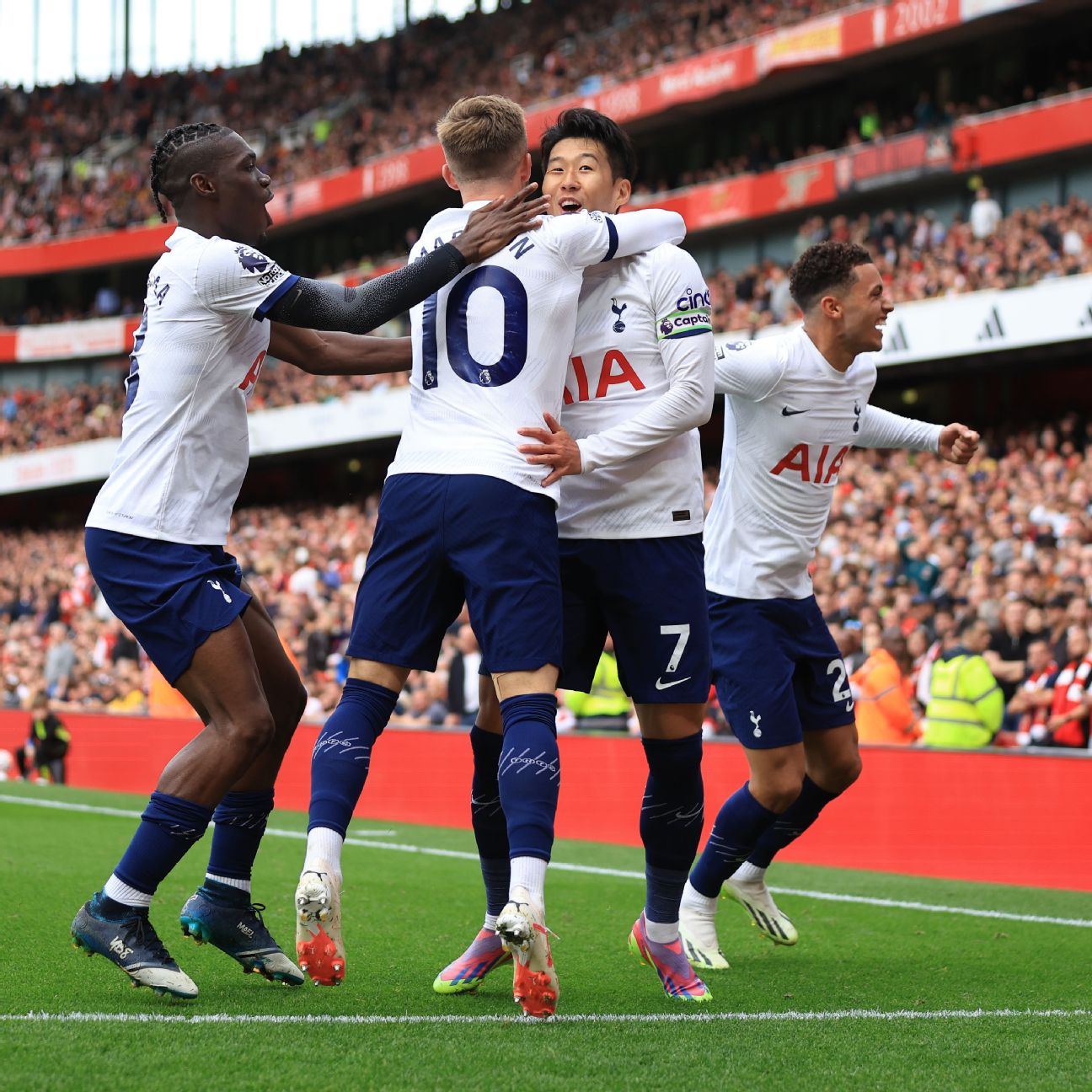 Highlights: Tottenham Hotspur v Arsenal 16-12-2023