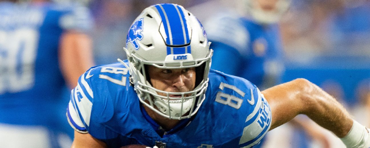 Sam LaPorta makes 45-yard grab for first career NFL touchdown in Falcons-Lions  game