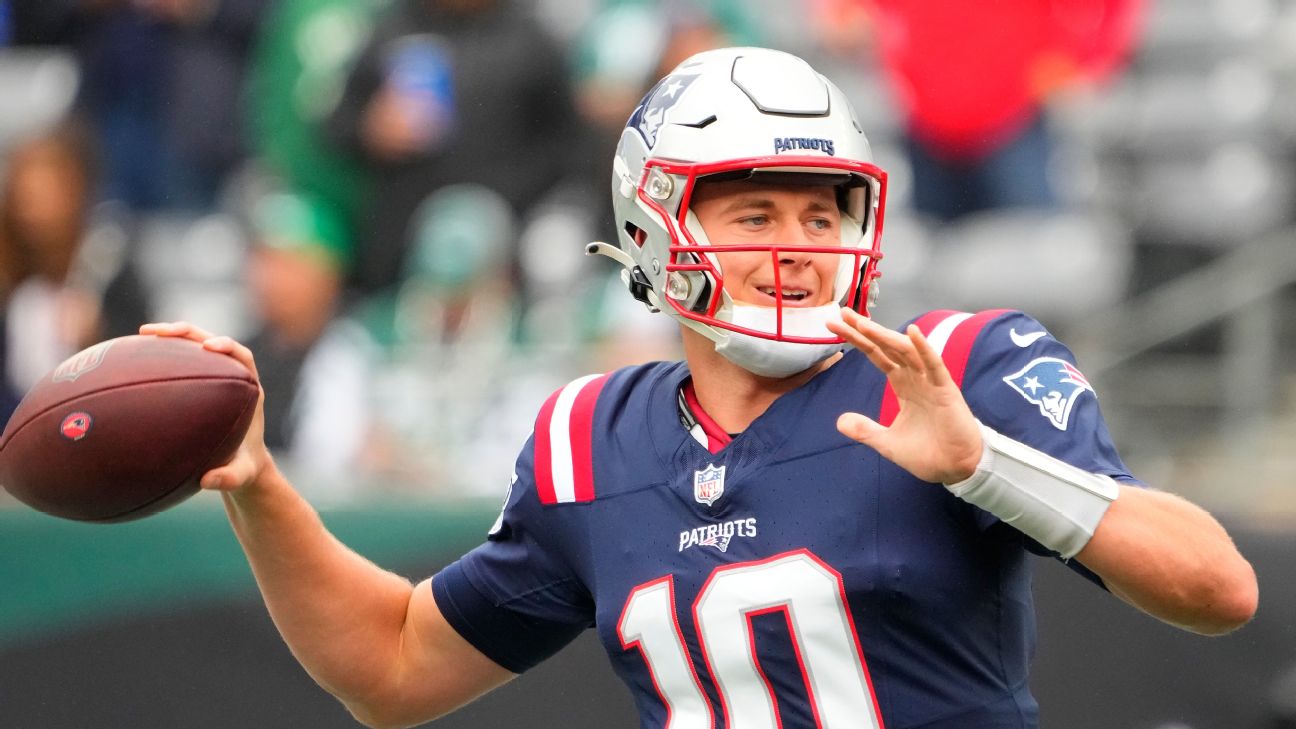 Mac Jones' 58-yard touchdown pass gives Patriots 10-0 lead over Jets - ESPN