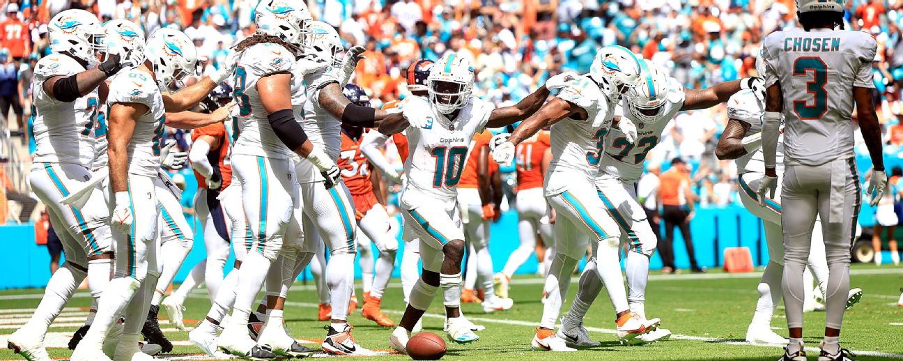 Dolphins make history with 70 points, 726 yards and Bills on deck