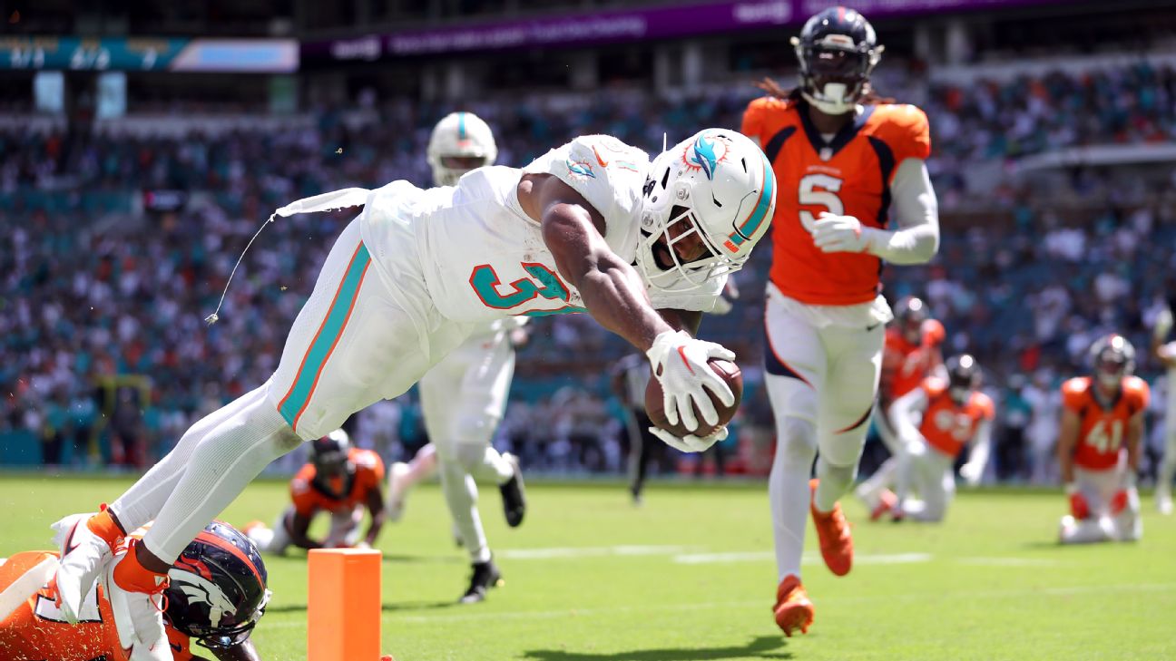 Miami Dolphins Week 4 Winners and Losers: Dolphins' O-Line, Pass Rushers,  De'Von Achane, and More