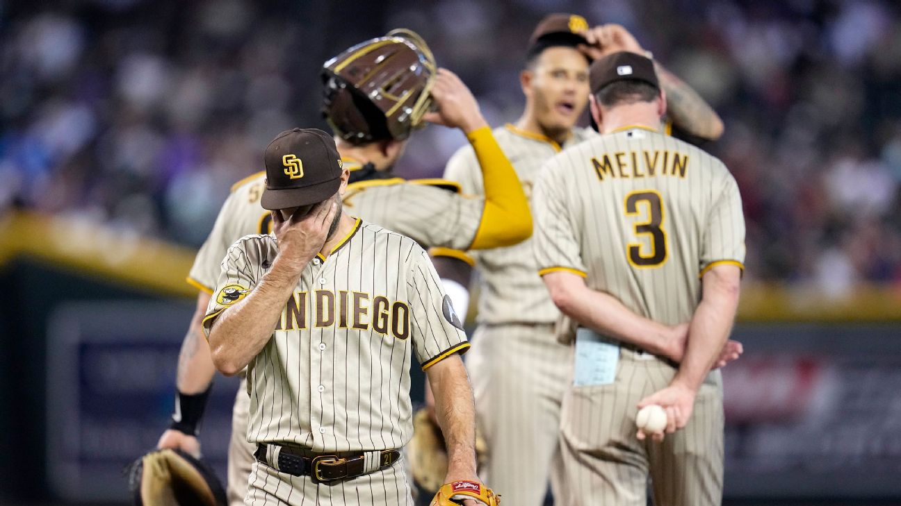 Padres come from ahead in loss to Diamondbacks - The San Diego Union-Tribune