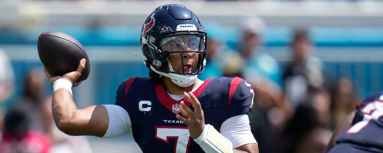 C.J. Goes First!' Houston Texans Reveal Rookie Quarterback Stroud to Start  vs. Miami Dolphins - Sports Illustrated Houston Texans News, Analysis and  More