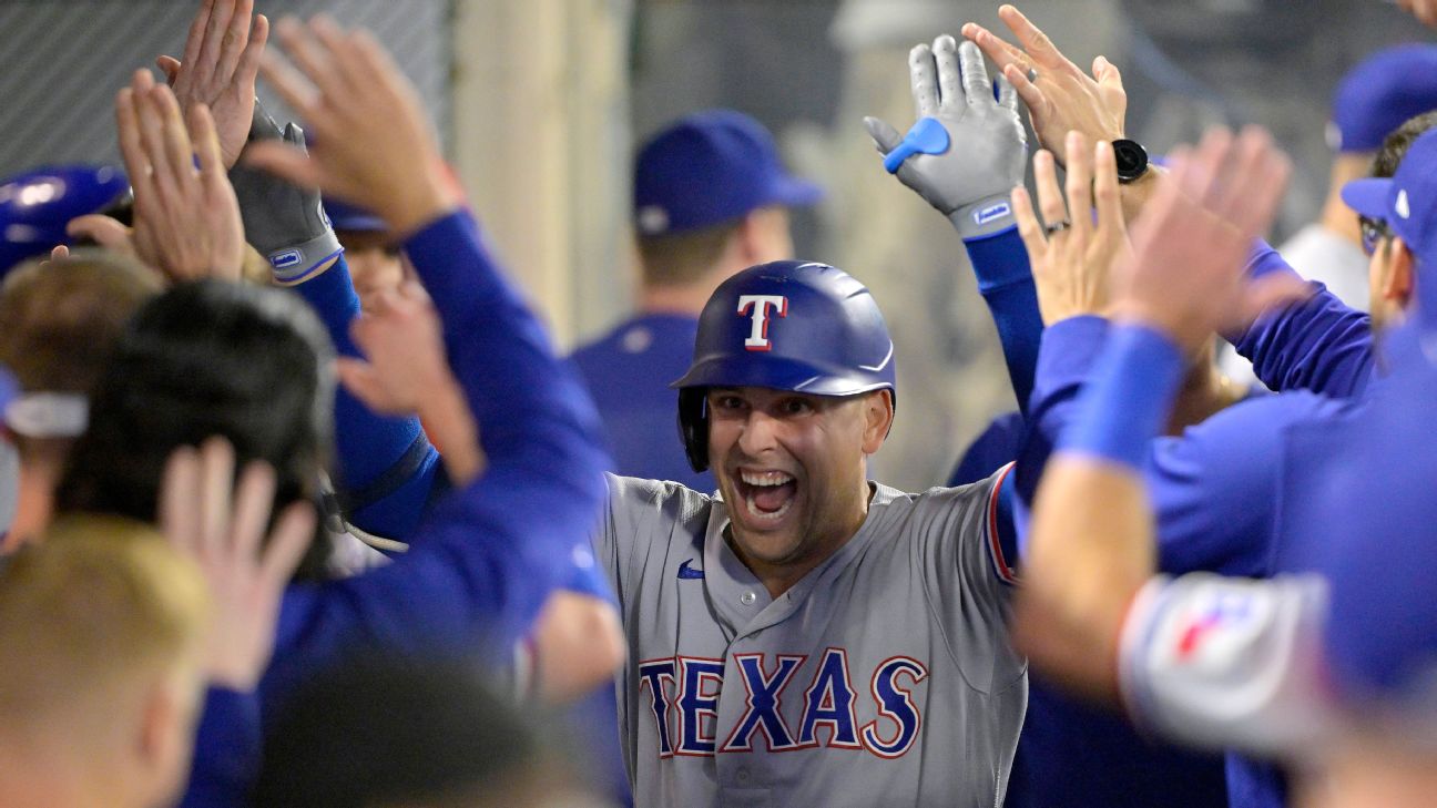 Rangers back Gray with 3 straight homers, beat Angels 5-1 to maintain AL  West lead, World