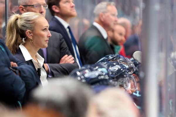 Women behind NHL benches in preseason games