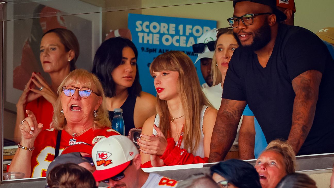 Travis Kelce irá assistir shows de Taylor Swift no Brasil? Entenda - Rádio  Itatiaia