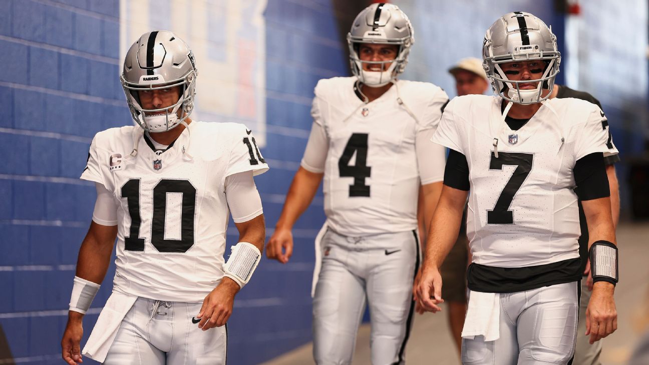 Raiders' Brian Hoyer Will Start if Jimmy Garoppolo Can't Play