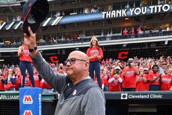 Sans scooter, Francona reflects on leaving game