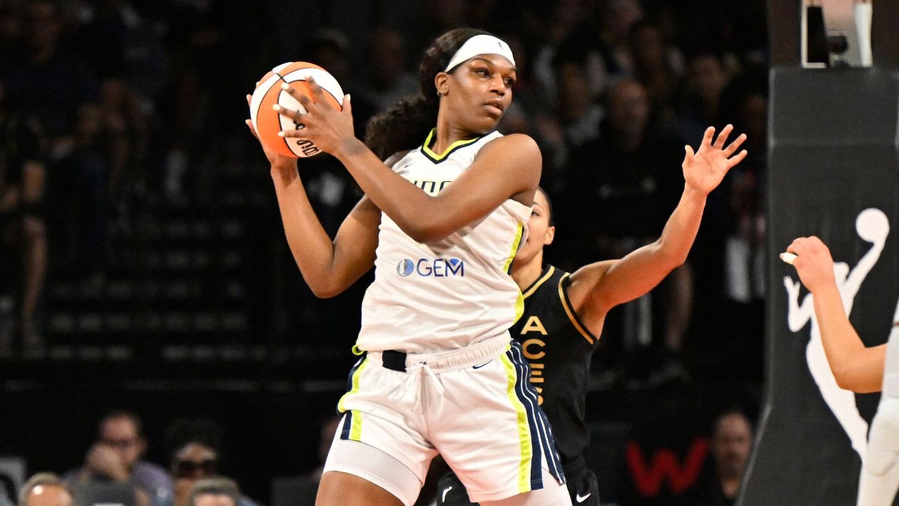 Dallas Wings' Kalani Brown, Teaira McCowan are the 'Sugar and Spice' of  WNBA playoffs