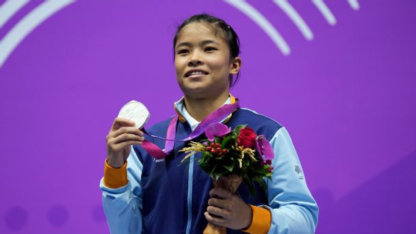 File image: Roshibina Devi. — Article image accompanying India at Asian Games 2026: Full schedule of medal events and fixtures on September 24, Thursday on WagerUp Sports News.