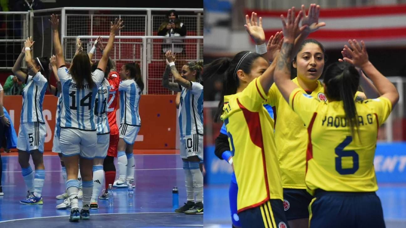 CA FUTSAL FEMENINA, Uruguay 0-4 Argentina