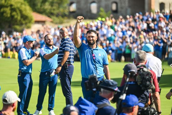 Europe dominates U.S., ties best Ryder Cup start