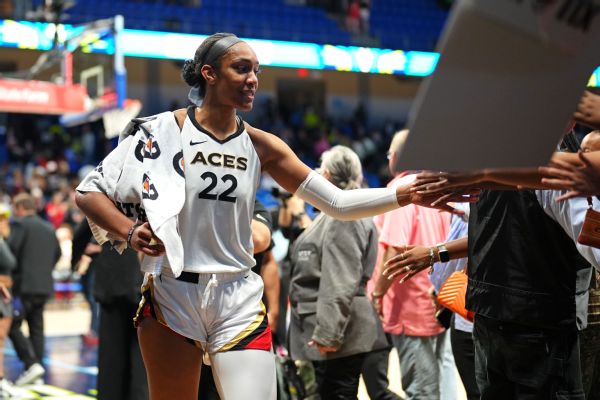 Aces return to WNBA Finals with sweep of Wings