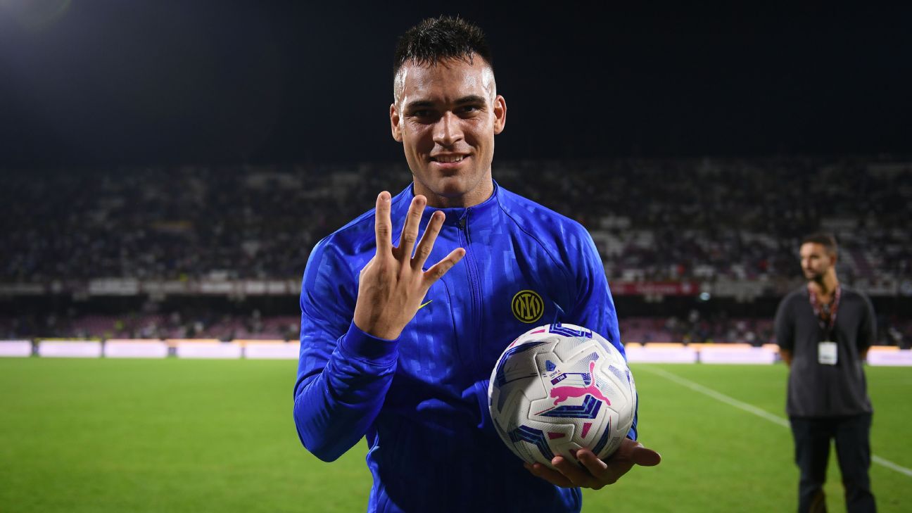 Inter's Lautaro makes history with 4 goals as sub