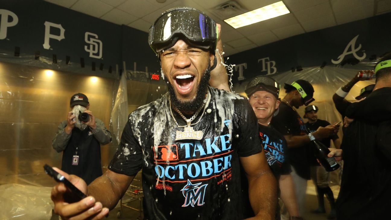Marlins beat Pirates to clinch wild-card berth as final five playoff spots  all claimed