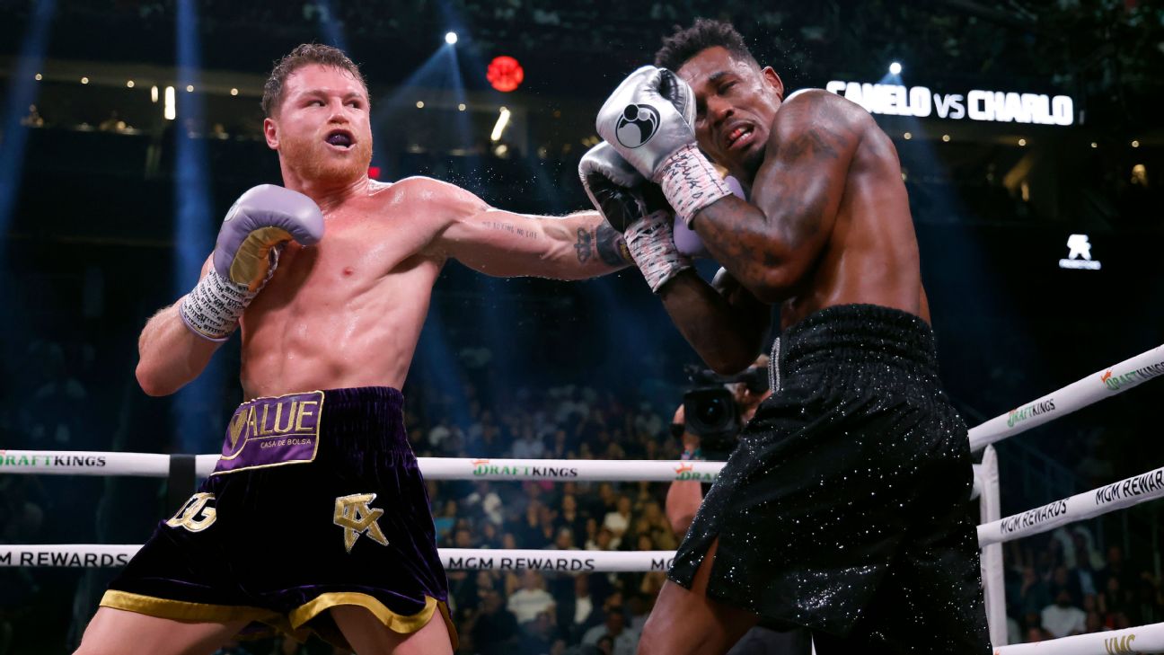 Canelo Álvarez vs. Jermell Charlo summary online, round by round, stats and  highlights - AS USA