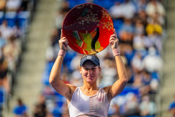Kudermetova upsets Pegula to win title in Tokyo