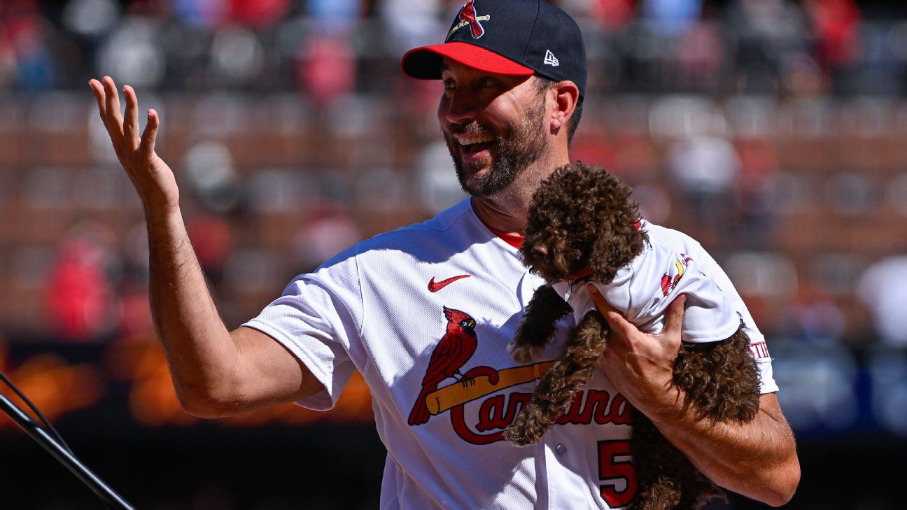 Adam Wainwright promised his kids a puppy when he retired