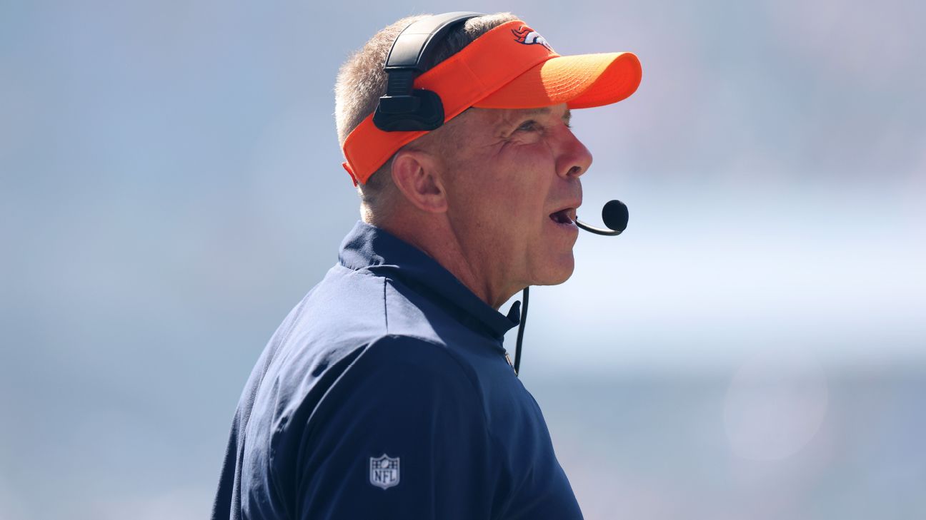 What will Sean Payton's Broncos record be at the Week 9 bye?