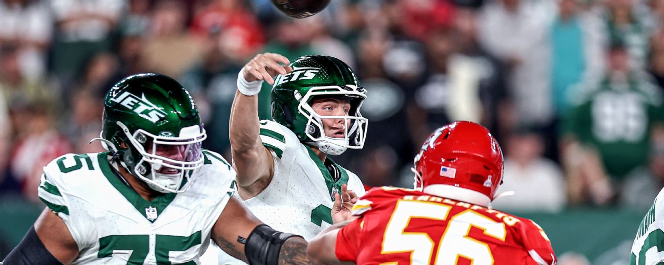 Follow live: Chiefs start as big favorites vs. Jets