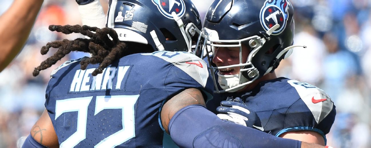 Titans' Derrick Henry scampers 48 yards for touchdown vs. Texans - ESPN