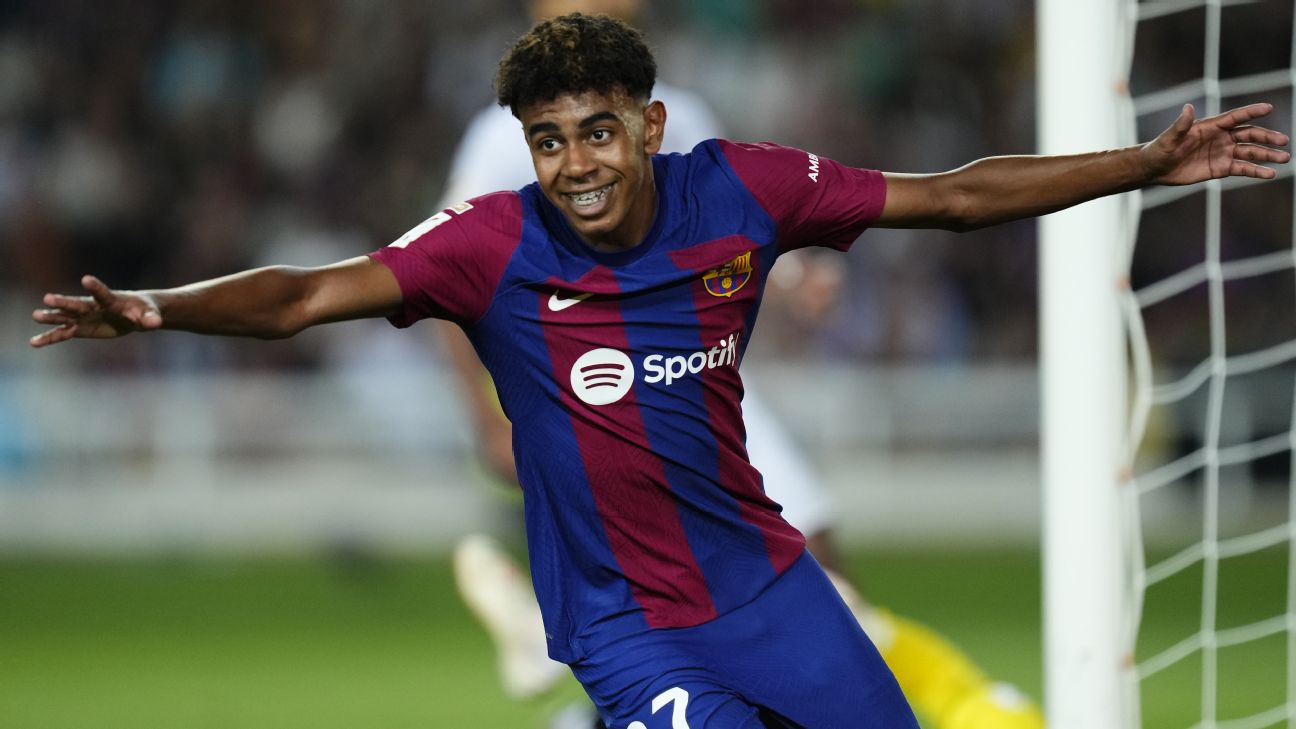 Barcelona's teen star Yamal signs new contract