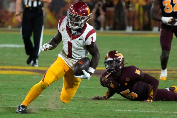 Sources: USC star Branch game-time call vs. ND www.espn.com – TOP