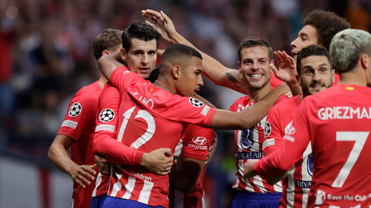 Atletico rally past Feyenoord with Morata double