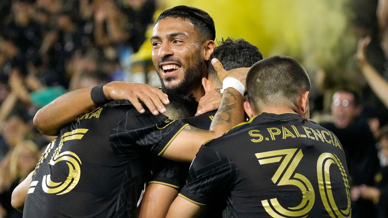 Bouanga's hat trick propels LAFC into playoffs